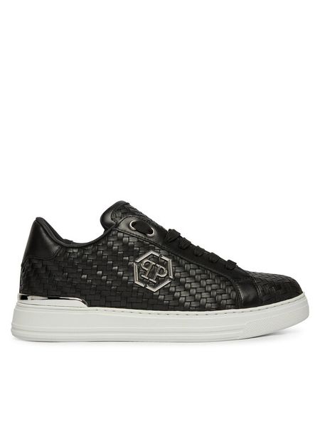 PHILIPP PLEIN Sneakersy Hexagon FAFS MSC4090 PLE010N Czarny. Czarne buty sportowe casual Philipp Plein, bez wzorów, ze skóry, bez zapięcia. Za 3,189.00 zł.