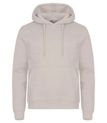 Clique Bluza z kapturem Miami z bawełny i poliestru z recyklingu – Stone. Brązowe bluzy z kapturem CLIQUE, uniwersalny, bez wzorów, z bawełny, z kapturem. Za 172.75 zł.
