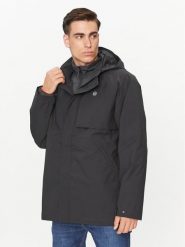 Wrangler Kurtka zimowa Waterproof Puffer 112338836 Czarny Regular Fit. Czarne kurtki Wrangler, na zimę, m, bez wzorów, z syntetyku, bez kaptura. Za 619.00 zł.