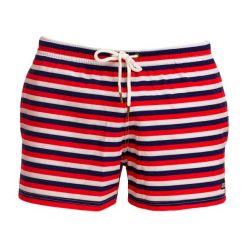 Szorty kąpielowe męskie Funky Trunks Riviera Shorts. Białe kąpielówki Funky Trunks, l, bez wzorów, z poliesteru. Za 269.00 zł.