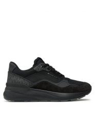 MICHAEL Michael Kors Sneakersy Trevor Mixed-Media Trainer 42F4TRFS7D Czarny. Czarne buty sportowe casual MICHAEL Michael Kors, bez wzorów, z materiału, bez zapięcia. Za 659.99 zł.