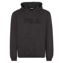 Męska Bluza Z Kapturem Bischkek. Czarne bluzy z kapturem Fila, l, bez wzorów, z bawełny, z kapturem. Za 241.99 zł.