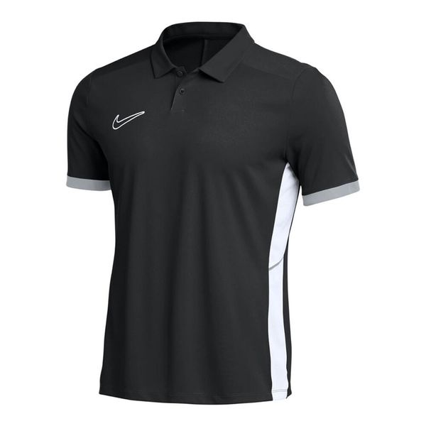 Męska Koszulka Polo DriFit Academy 25. Czarne koszulki polo Nike, m, bez wzorów, bez kołnierzyka, bez ramiączek. Za 211.99 zł.