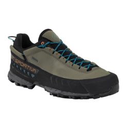 Buty trekkingowe męskie La Sportiva Tx5 Low GTX. Szare trekkingi La Sportiva, bez wzorów, bez zapięcia. Za 849.99 zł.
