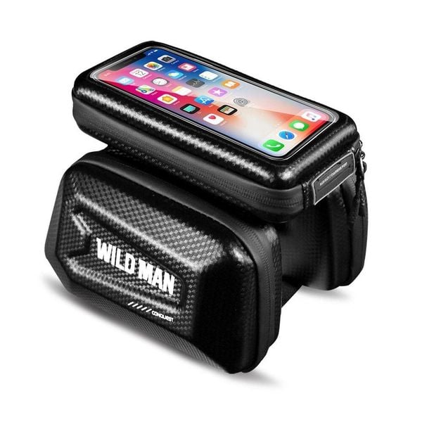 Torba z zamkiem WILDMAN E6S 1,2L. Czarne torby na ramię WILDMAN, bez wzorów, z materiału, na ramię, bez dodatków. Za 147.60 zł.