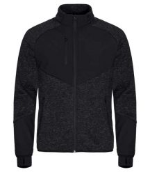 Clique Kurtka Haines polar z wstawkami softshell — Ciepła i praktyczna. Czarne kurtki CLIQUE, m, bez wzorów, z dzianiny, bez kaptura. Za 284.91 zł.