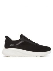 Skechers Sneakersy Bobs Squad Chaos-Tough Walk 118303/BLK Czarny. Czarne buty sportowe casual Skechers, bez wzorów, z materiału, bez zapięcia. Za 239.99 zł.