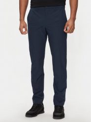 Boss Chinosy T_Commuter 50495497 Granatowy Slim Fit. Niebieskie eleganckie spodnie Boss, m, z syntetyku. Za 419.99 zł.