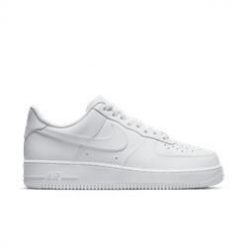 Sneakersy Nike Air Force 1 '07 111 Dorośli. Białe buty sportowe casual Nike, bez wzorów, z gumy, bez zapięcia, nike air force. Za 681.00 zł.