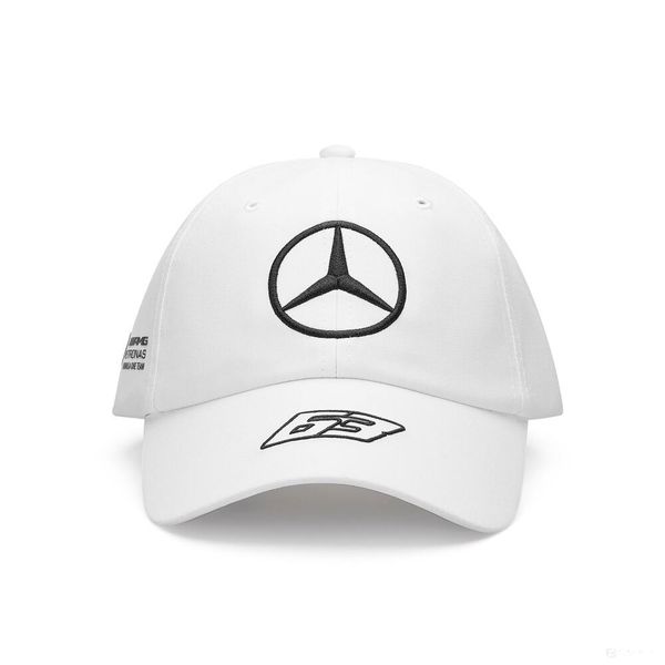 Czapka z daszkiem Mercedes Amg Petronas F1 Team Biała Biała. Białe czapki z daszkiem OEM, bez wzorów, z poliesteru. Za 81.43 zł.