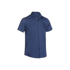 Koszula z krótkim rękawem TRAVEL 50 męska. Koszule marki QUECHUA. Za 39.99 zł.