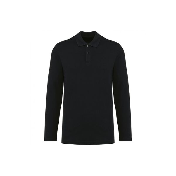 Koszulka polo z długim rękawem suprima Kariban Premium. Czarne bluzki z długim rękawem KARIBAN, m, bez wzorów, z bawełny, bez kołnierzyka, bez ramiączek. Za 200.00 zł.