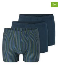 Schiesser Bokserki (3 pary) w kolorze granatowym rozmiar: 4XL. Niebieskie bokserki Schiesser, xl, bez wzorów. Za 113.95 zł.