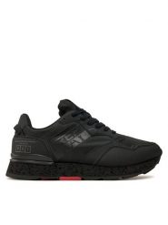 REPLAY Sneakersy Arthur Street Lace-Up Sneakers GMS68.000.C0089S Czarny. Czarne buty sportowe casual Replay, bez wzorów, z materiału, bez zapięcia. Za 499.99 zł.
