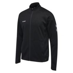 Hummel Kurtka lekka sportowa Męska HMLGUY ZIP JACKET. Czarne kurtki przejściowe Hummel, m, bez wzorów, bez kaptura. Za 108.00 zł.