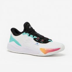 Buty do koszykówki unisex Tarmak NBA Spurs Fast 900 Low-1. Buty do koszykówki TARMAK, bez zapięcia, do koszykówki. Za 379.99 zł.