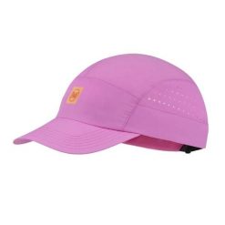 Czapka z daszkiem BUFF SPEED CAP SOLID IRIS. Czerwone czapki z daszkiem Buff, bez wzorów, z materiału. Za 139.90 zł.