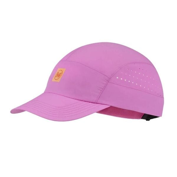 Czapka z daszkiem BUFF SPEED CAP SOLID IRIS. Czerwone czapki z daszkiem Buff, bez wzorów, z materiału. Za 139.90 zł.