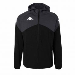 Bluza Kappa Fianto. Czarne bluzy z polaru Kappa, m, bez wzorów, z polaru, bez kaptura. Za 344.00 zł.