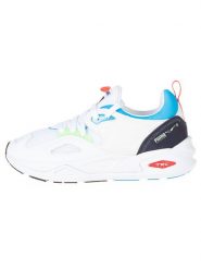Puma Sneakersy "TRC BLAZE TECH" w kolorze białym ze wzorem rozmiar: 42. Białe buty sportowe casual Puma, bez wzorów, bez zapięcia. Za 175.67 zł.