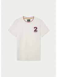 Hackett London Koszulka w kolorze białym rozmiar: M. Białe bezrękawniki Hackett London, m, bez wzorów, z bawełny, bez kołnierzyka, bez ramiączek. Za 141.52 zł.