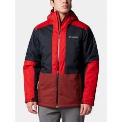 Kurtka Przejściowa Męska Columbia Point Park II. Czarne kurtki Columbia, na zimę, m, bez wzorów, z syntetyku, bez kaptura. W wyprzedaży za 489.00 zł.