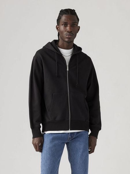 Levi's Bluza w kolorze czarnym rozmiar: M. Czarne bluzy Levi's®, m, bez wzorów, z bawełny, bez kaptura. Za 147.99 zł.