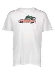 Quiksilver Koszulka w kolorze białym rozmiar: XL. Białe bezrękawniki Quiksilver, xl, bez wzorów, bez kołnierzyka, bez ramiączek. Za 74.99 zł.