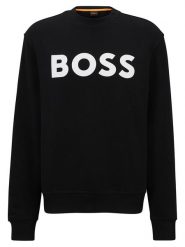 Hugo Boss Bluza w kolorze czarnym rozmiar: XXL. Czarne bluzy HUGO BOSS, xxl, bez wzorów, z bawełny, bez kaptura. Za 299.99 zł.