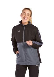 Kurtka Erima Six Wings. Czarne kurtki Erima, xl, bez wzorów, z materiału, z kapturem. Za 295.60 zł.
