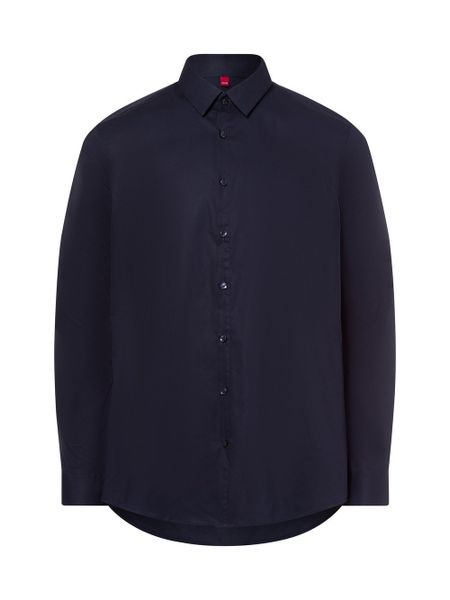 Finshley & Harding London koszula biznesowa Mężczyźni Slim Fit Bawełna niebieski, 39-40. Niebieskie koszule Finshley & Harding London, m, bez wzorów, z bawełny, bez kołnierzyka, bez ramiączek. Za 249.95 zł.