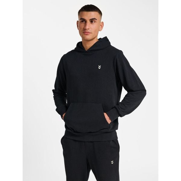 Bluza z kapturem Hummel Pulse. Czarne bluzy z kapturem Hummel, bez wzorów, z kapturem. Za 223.00 zł.