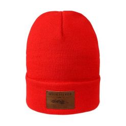 QUIKSILVER Czapka Męska Brigade Beanie czerwona r. uniwersalny (EQYHA03160 RPZ0). Czapki zimowe Quiksilver. Za 47.60 zł.