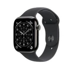 Zegarek inteligentny Apple Series 11 GPS + Cellular Tytanowy Slate 46mm. Czarne, cyfrowe zegarki Apple. Za 4,720.55 zł.