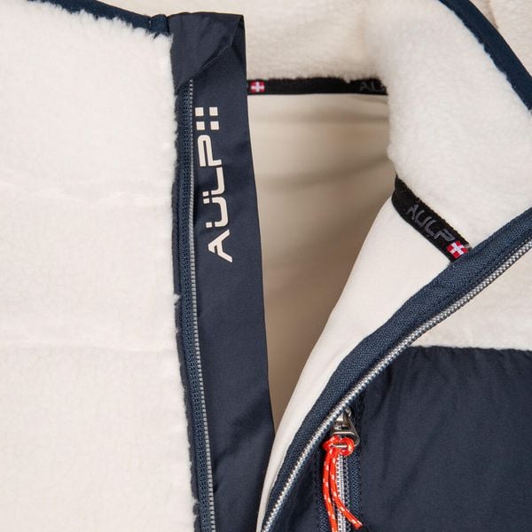 Polar męski AULP SIKOU SHERPA ciepły miękki komfortowy. Brązowe bluzy z polaru Aulp, na zimę, m, bez wzorów, z polaru, bez kaptura. W wyprzedaży za 279.99 zł.