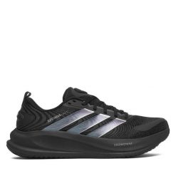 Buty do biegania adidas. Czarne buty do biegania Adidas, bez wzorów, bez zapięcia, do biegania. Za 399.99 zł.