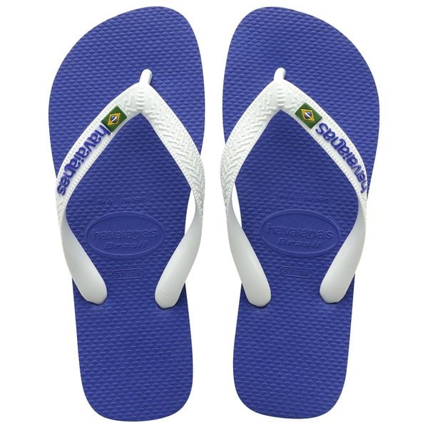 Klapki Havaianas Model 4110850 Kolor Niebieski. Niebieskie klapki Havaianas, z syntetyku. Za 147.80 zł.