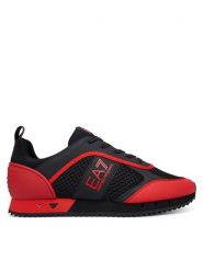 EA7 Emporio Armani Sneakersy 7X000334 AF18610 MZ916 Czarny. Czarne buty sportowe casual EA7 Emporio Armani, bez wzorów, ze skóry, bez zapięcia. Za 884.99 zł.
