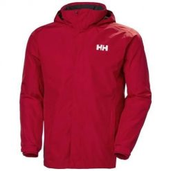 Kurtka uniwersalna męska Helly Hansen Dubliner Jacket. Czerwone kurtki Helly Hansen, m, bez wzorów, z syntetyku, z kapturem. Za 406.99 zł.