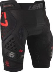 Spodenki z ochraniaczem LEATT Impact Shorts 3DF 5.0. Czarne spodenki rowerowe LEATT, l, bez wzorów, z materiału, rowerowe. Za 649.00 zł.
