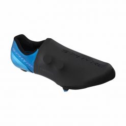 Ochraniacze na półbuty Shimano S-Phyre. Czarne eleganckie półbuty Shimano, bez wzorów, z materiału, bez obcasa, na płaskiej podeszwie, bez zapięcia. Za 169.00 zł.