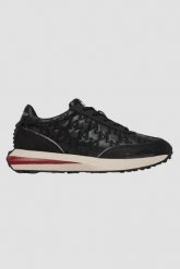 KARL LAGERFELD Czarne sneakersy Zone Monogram Epoxy, Rozmiar 41. Czarne buty sportowe casual KARL LAGERFELD, bez wzorów, bez zapięcia. W wyprzedaży za 799.99 zł.