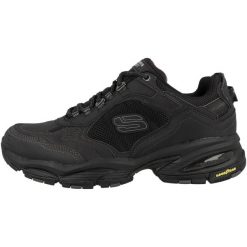 Buty sportowe Sneakersy męskie, Skechers Vigor 3.0. Czarne buty sportowe casual Skechers, bez wzorów, z materiału, bez zapięcia. Za 372.00 zł.