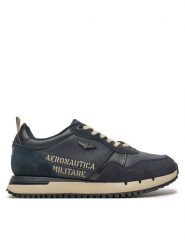 Aeronautica Militare Sneakersy 242SC283CT3384 Granatowy. Niebieskie buty sportowe casual Aeronautica Militare, bez wzorów, ze skóry, bez zapięcia. Za 639.99 zł.