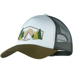 Czapka z daszkiem BUFF TRUCKER CAP DARRYL WHITE L/XL. Białe czapki z daszkiem Buff, bez wzorów, z materiału. Za 89.99 zł.
