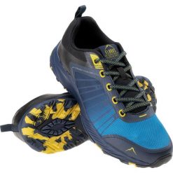 Buty turystyczne męskie Elbrus Noruta. Niebieskie buty turystyczne ELBRUS, bez wzorów, bez zapięcia. Za 270.39 zł.