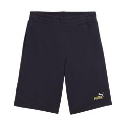 Szorty Puma No. 1 10". Niebieskie krótkie spodenki sportowe Puma, s, bez wzorów, z materiału. Za 127.60 zł.
