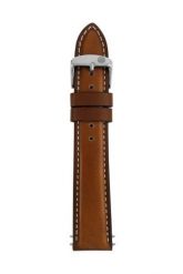 Pasek skórzany Zeppelin jasnobrązowy, 20 mm. Brązowe zegarki sportowe Zeppelin. Za 247.99 zł.