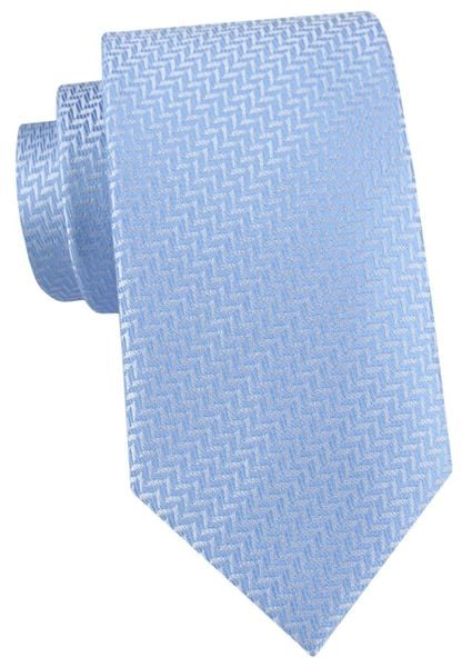 Męski Krawat Alties - Geometryczny Mikrowzór, Kolor Błękitny. Niebieskie krawaty i muchy Alties, bez wzorów, z tkaniny. Za 55.00 zł.