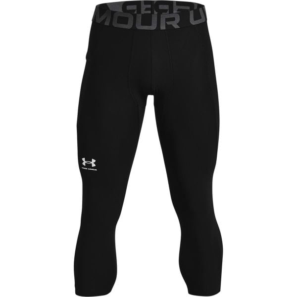 Legginsy Under Armour 3/4. Białe bielizna termoaktywna Under Armour, bez wzorów, bez ramiączek, do biegania. Za 222.50 zł.